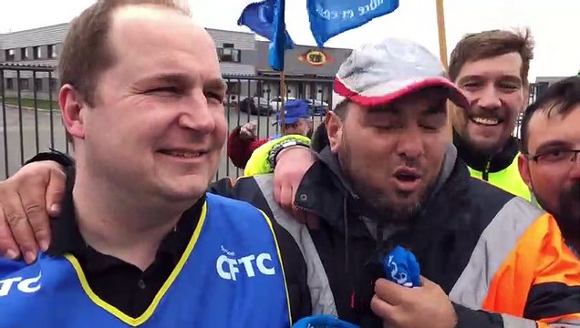 Vladimir Djordjevic, défenseur syndical CFTC, et Younès Serhani, ex-salarié de SEB-Tra