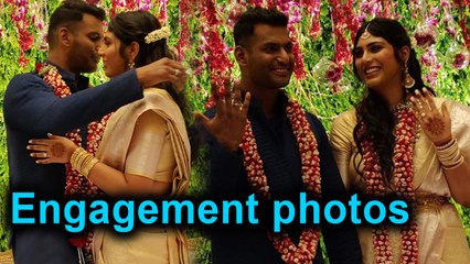 Actor Vishal- Anisha Reddy Engagement Photos