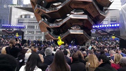 Grand opening of New York building "The Vessel" in Manhattan