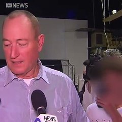 Egg smashed on Senator Fraser Anning's head
