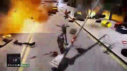 T-600 VS T-800 | TERMINATOR FIGHT | GTA IV