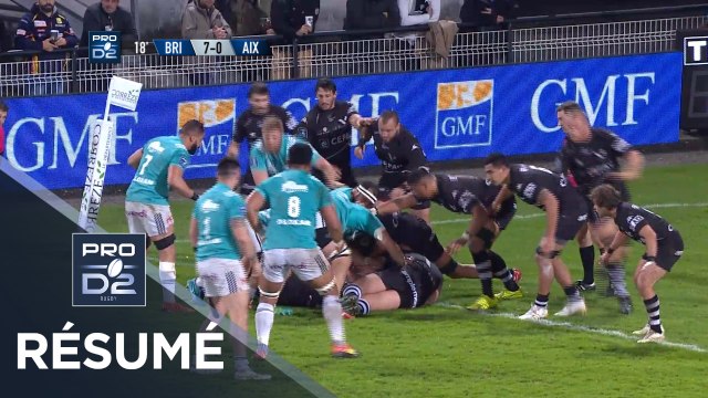 PRO D2 - Résumé Brive-Provence Rugby: 45-14 - J24- Saison 2018/2019