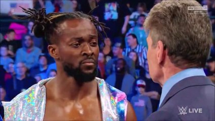 (ITA) Vince McMahon dice a Kofi Kingston che non merita il Titolo WWE (WWE SMACKDOWN 12/03/2019)