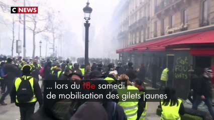 Manifestation des gilets jaunes : plusieurs commerces pillés sur les Champs-Elysées