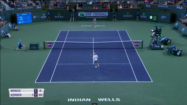 تنس:بطولة انديان ويلز: كيربير تهزم بينيسيتش 6-4 و6-2