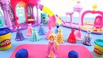 Princess Doll Unboxing Toy Play Series | Make Your Own Play Doh Rapunzel Dress