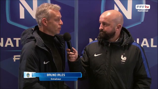 Interview de BRUNO IRLES entraîneur du Pau FC.