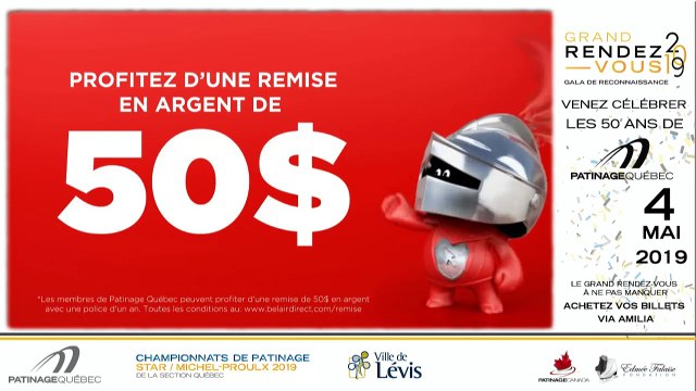 Championnats de patinage STAR/Michel-Proulx 2019 de la section Québec - STAR 5 13 ans et plus Messieurs