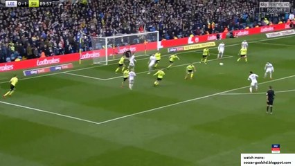 Kiko Casilla RED CARD - Leeds United vs Sheffield United 0-1 16/03/2019