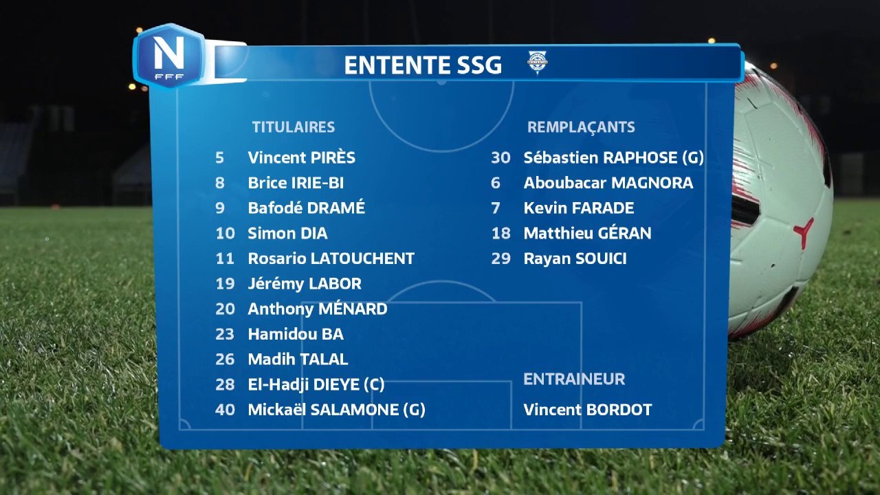 Composition Entente SSG