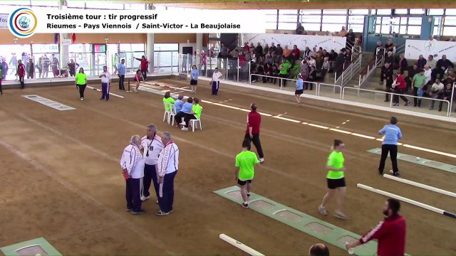 Troisième tour, tir progressif, Finales, N1 Pays Viennois contre Rieumes, E2F La Beaujolaise contre Saint-Victor, Saint-Maurice l'Exil 2019