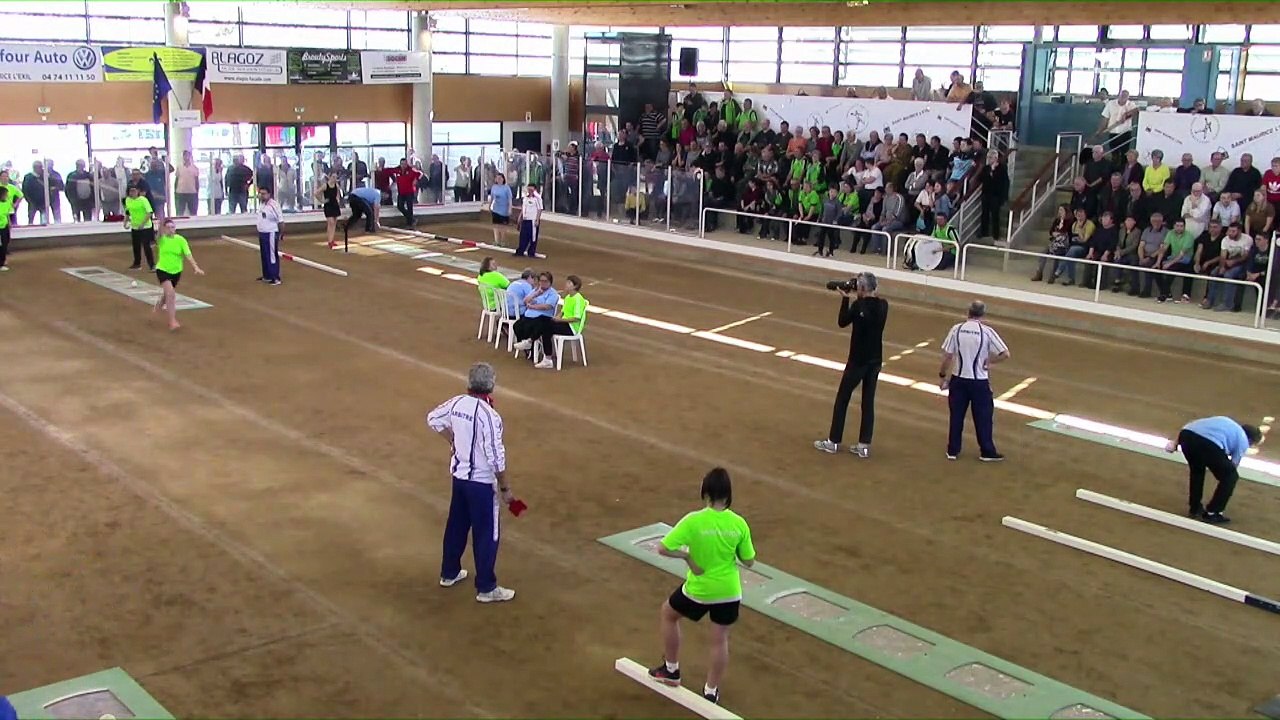 Troisième tour, tir en relais, Finales, N1 Pays Viennois contre Rieumes, E2F La Beaujolaise contre Saint-Victor, Saint-Maurice l'Exil 2019
