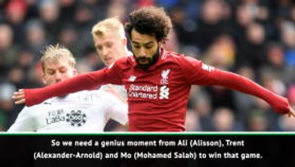 下载视频: Liverpool might need genius Salah moment to beat Fulham - Klopp