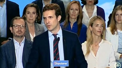 Casado justifica su "renovación tranquila" en listas del PP