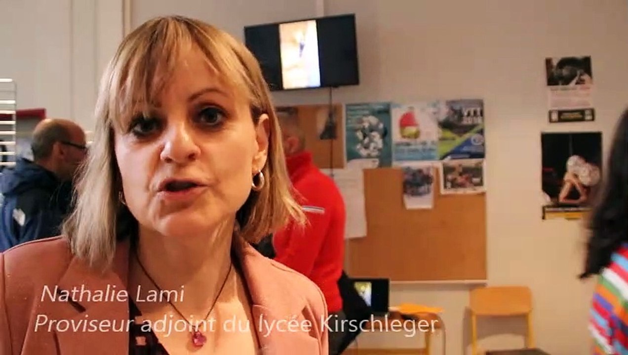 Nathalie Lami, proviseur adjoint du lycée Kirschleger de Munster