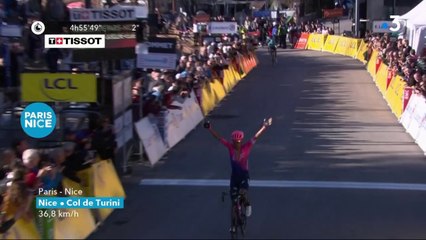 Paris-Nice : Martinez surprend Yates et Lopez, Edet 3e