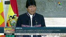 Evo Morales: Donde ha habido intervenciones nunca ha habido soluciones