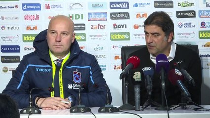 Büyükşehir Belediye Erzurumspor-Trabzonspor maçının ardından - ERZURUM