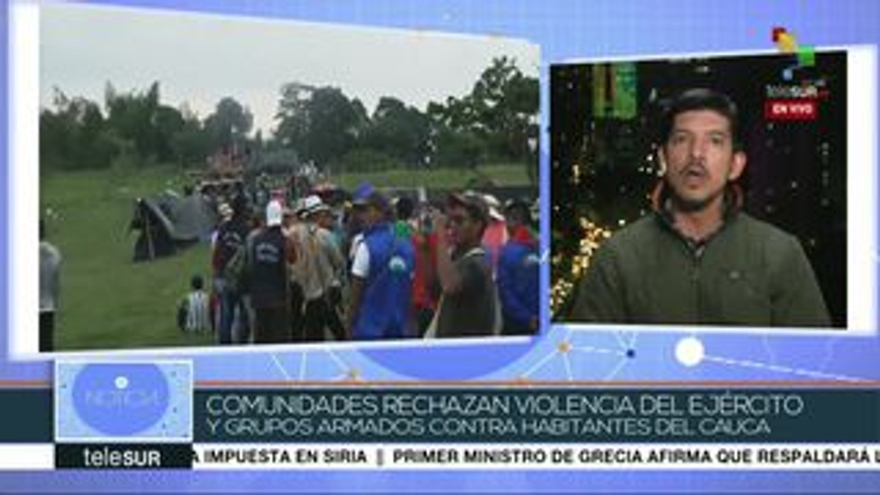 Colombia: indígenas del Cauca siguen exigiendo presencia de Iván Duque