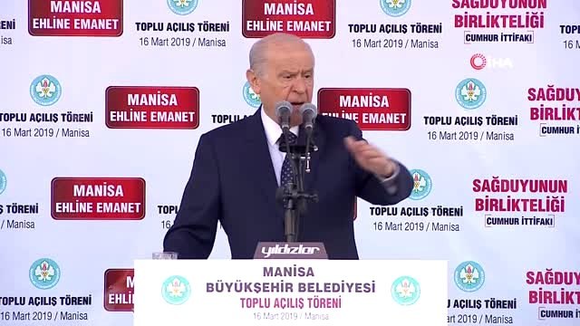 MHP Genel Başkanı Devlet Bahçeli: Aziz Atatürk'ün Partisi Teröristlerle İşbirliği Yapıyor.