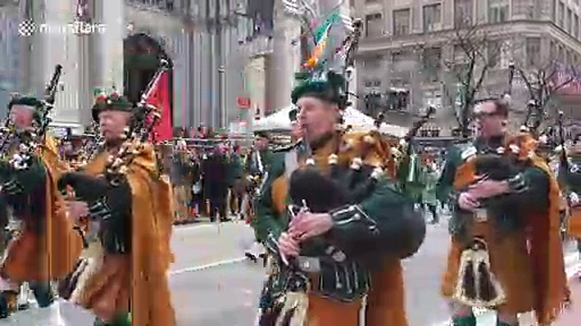 ⁣St. Patrick's Day Parade takes over streets of New York City