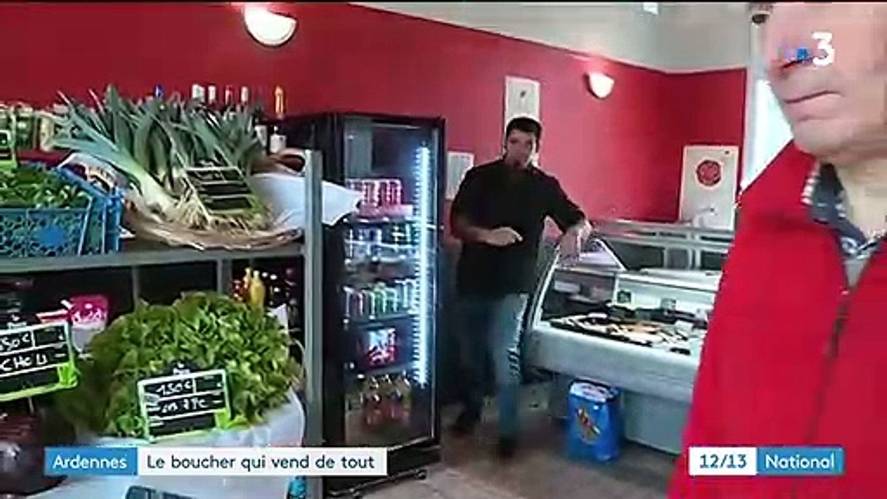 Ardennes : un boucher qui vend de tout après la...