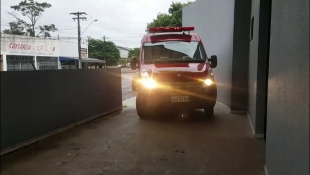 Adolescente se fere com vidro e precisa ser socorrido no Sanga Funda