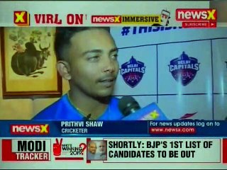 ICC Cricket World Cup 2019: Cricketer Prithvi Shaw will be Playing for Delhi Capitals