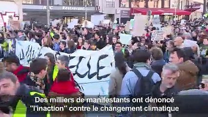 Paris : la "Marche du siècle" fait le plein pour le climat
