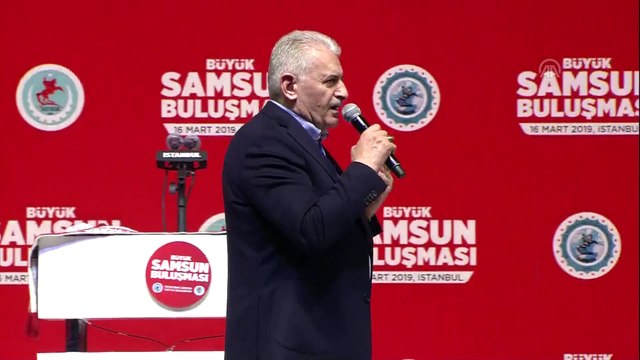 Binali Yıldırım, 'Büyük Samsunlular Buluşması' programında konuştu - İSTANBUL