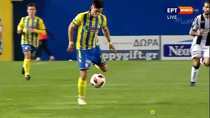Το γκολ του Admir Bajrovic - Παναιτωλικός 1-0 ΠΑΟΚ  16.03.2019 (HD)