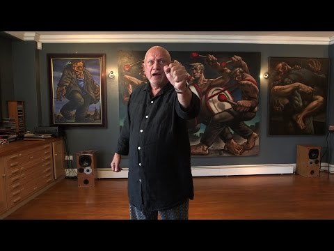 Berkoff the Inimitable: Steven Berkoff & Peter Howson, Poetry & Art // Hibrow