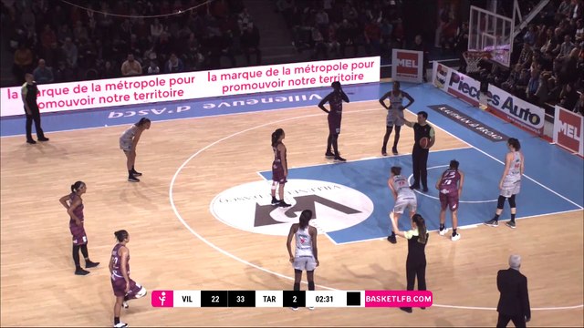 LFB 18/19 - J19 : Villeneuve d'Ascq - Tarbes