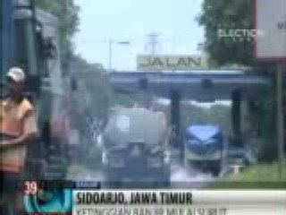 Banjir di Sidoarjo mulai surut