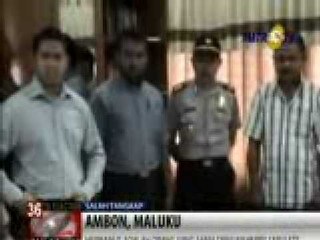 Polres Ambon Bantah Salah Tangkap