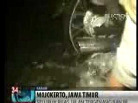 Ruas Jalan di Mojokerto Terendam