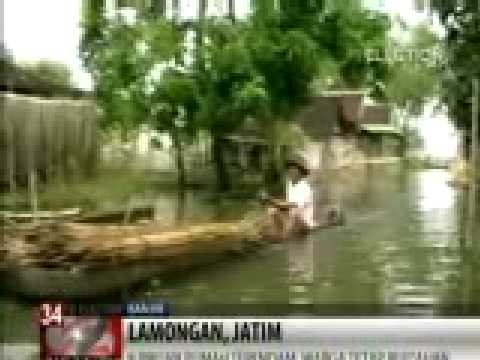 Ribuan Rumah di Jatim Tergenang Banjir