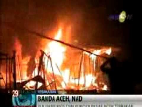Puluhan Kios di Banda Aceh Ludes Terbakar