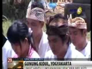 Seribu Ummat Hindu di Yogyakarta Gelar Melasti