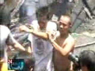 Belasan Rumah di Kebonmelati Terbakar