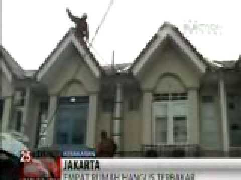 Empat Rumah di Perumahan Palem Lestari Terbakar