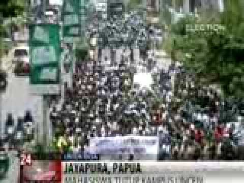 Kampus Universitas Cendrawasih Ditutup Mahasiswa