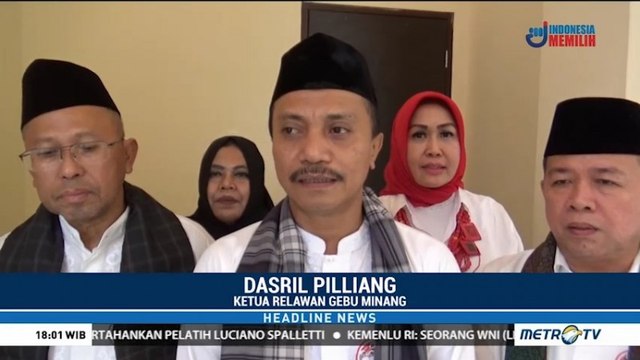 Warga Minang di Sumut Deklarasi Dukung Jokowi-Ma'ruf