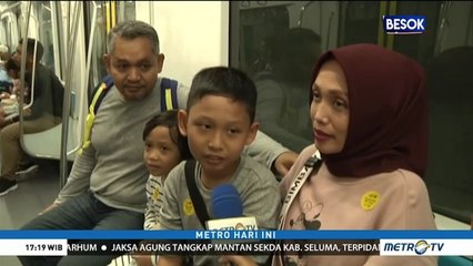 Menikmati Akhir Pekan dengan Menjajal MRT