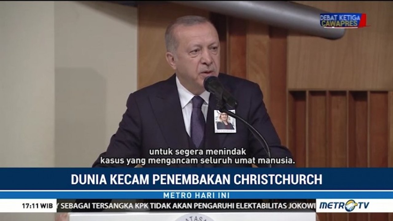 Pemimpin Dunia Kecam Aksi Teror di Selandia Baru