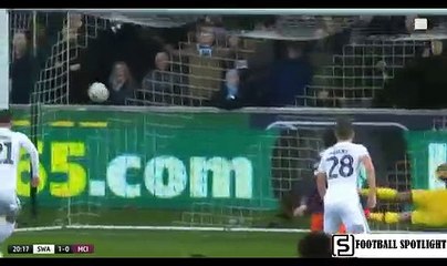 Swansea City vs  Manchester City 2-3 All Goals Highlights 16/03/2019