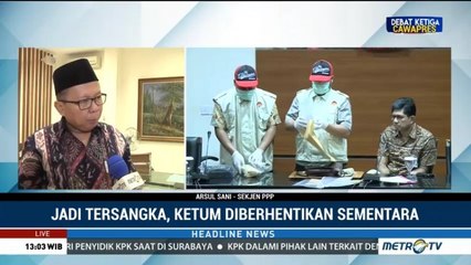 Romi Diberhentikan Sementara dari Jabatan Ketum PPP