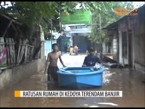 Banjir Rendam Ratusan Rumah di Kedoya