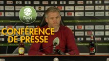 Conférence de presse FC Lorient - Stade Brestois 29 (1-1) : Mickaël LANDREAU (FCL) - Jean-Marc FURLAN (BREST) - 2018/2019