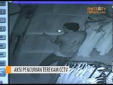 Aksi Maling Toko Terekam CCTV